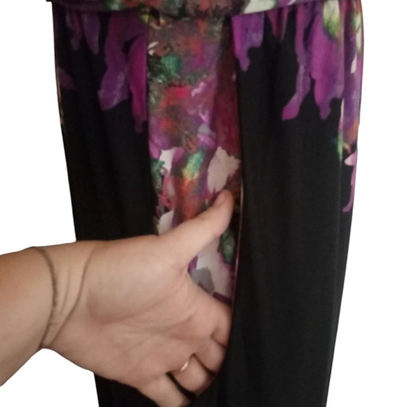 Soma Shirred Bandeau Sleeveless Convertible Maxi Dress in Iconic Size Medium NWT - Picture 5 of 8